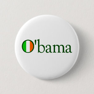 Obama Irish 2 Inch Round Button