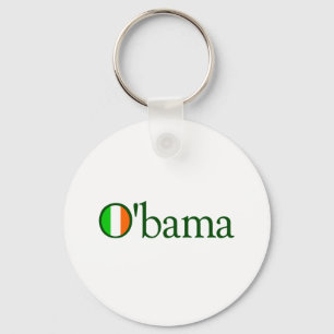 Obama Irish Keychain