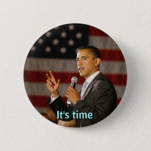 Obama It's time button