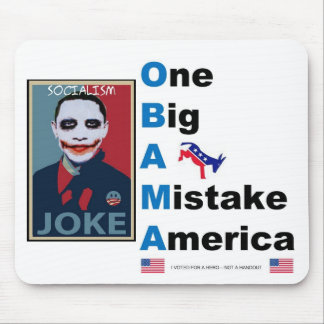OBAMA jOKE Mouse Pad