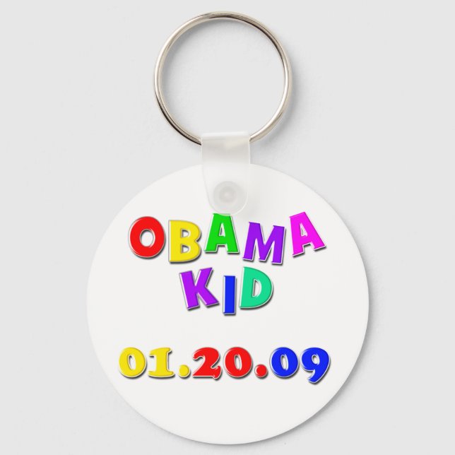 Obama kid keychain (Front)