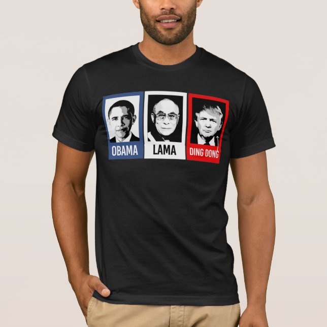 OBAMA LAMA DING T-Shirt (Front)
