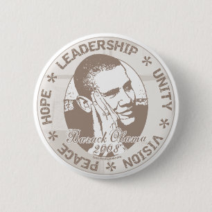Obama Leadership Button 