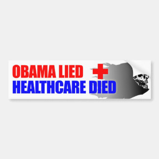 Obama Lied Bumper Sticker