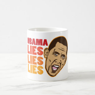 Obama Lies Lies Lies Coffee Mug