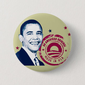 Obama - Made In USA 2 Inch Round Button