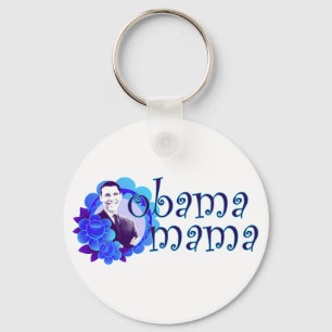 obama mama keychain