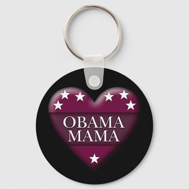obama mama keychain (Front)