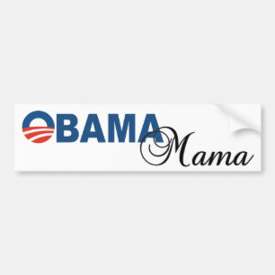 Obama Mama Logo Bumper Sticker