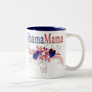Obama Mama Two-Tone Coffee Mug