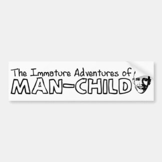 Obama Man-Child Bumper Sticker