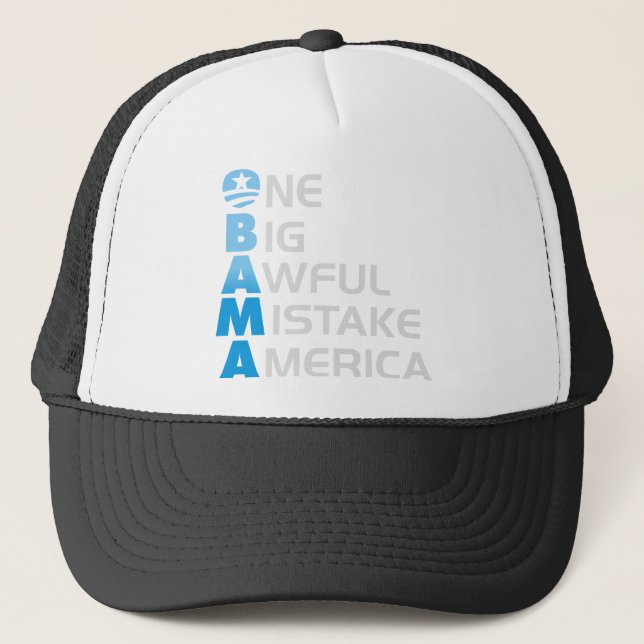 obama mistake trucker hat (Front)