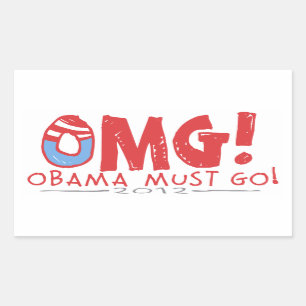 Obama Must Go 2012 Sticker