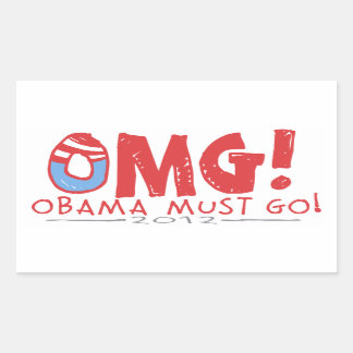 Obama Must Go 2012 Sticker
