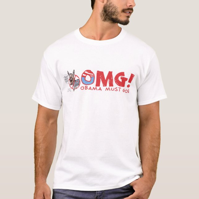 Obama Must Go 2012 T-Shirt (Front)