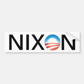 Obama=Nixon Bumper Sticker
