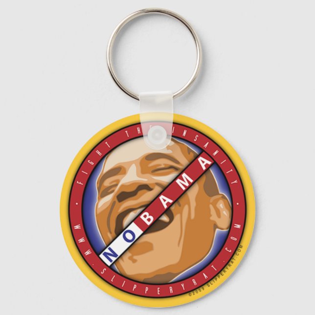 Obama “Nobama” Keychain (Front)
