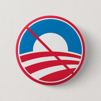 Obama NOT 2 Inch Round Button