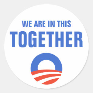 Obama nous sommes dans cet ensemble autocollant