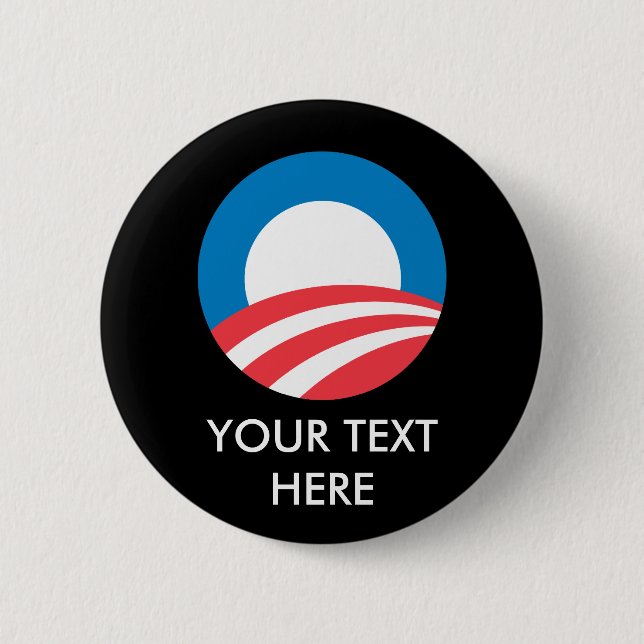 OBAMA_O_ 2 INCH ROUND BUTTON (Front)