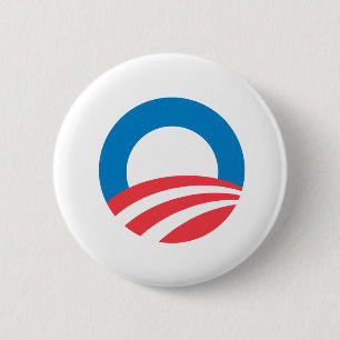 Obama O 2 Inch Round Button