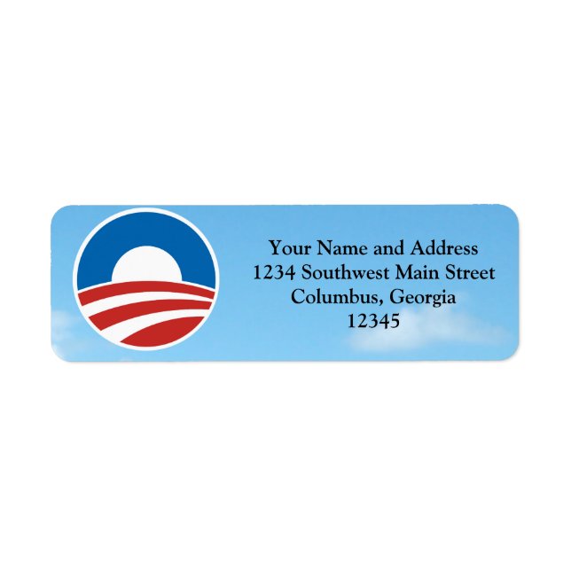 Obama-O Logo with Blue (Front)