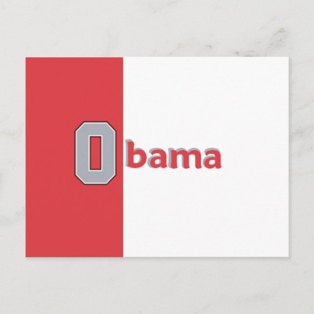 Obama Ohio Postcard (Front)