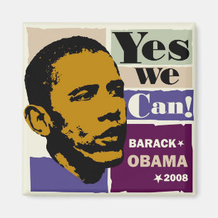 Obama Oui Nous Pouvons ! Magnet