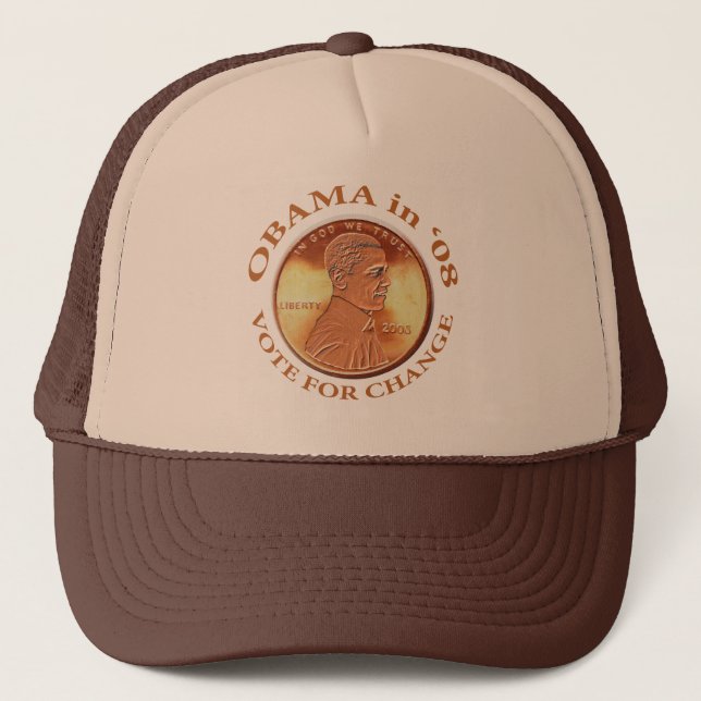 Obama Penny Hat (Front)
