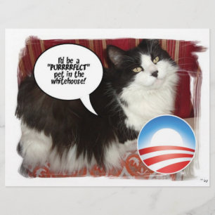 Obama Pet/Political Humour Flyer