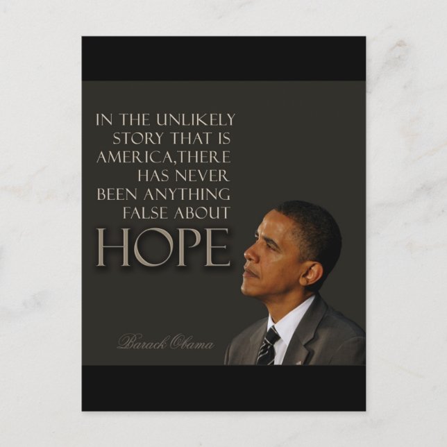 Obama Postcard (Front)