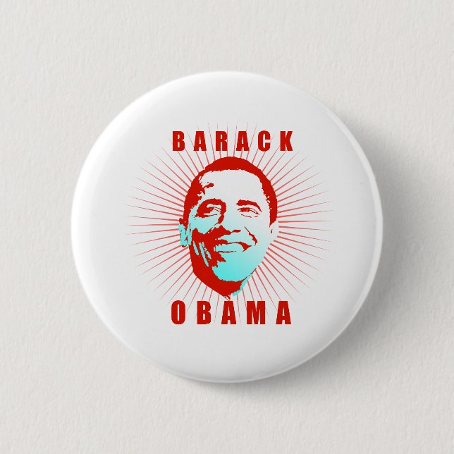 Obama Poster 2 Inch Round Button (Front)
