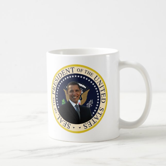 Obama Presidential Seal Coffee Mug (Right)
