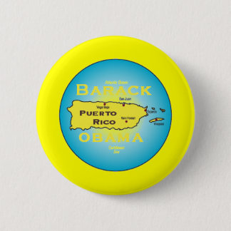 Obama Puerto RicoButton 2 Inch Round Button