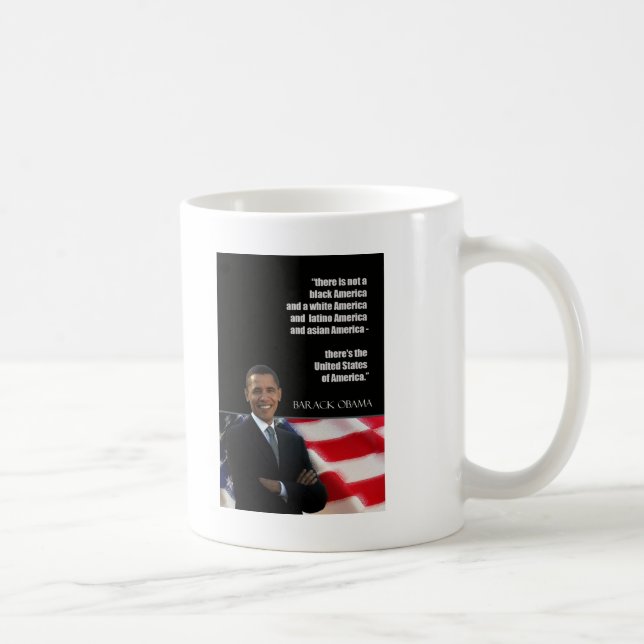 Obama quote coffee mug (Right)