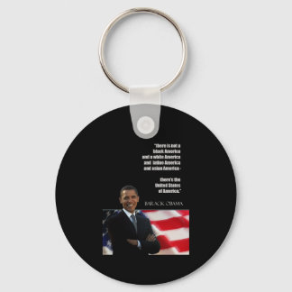 Obama quote keychain