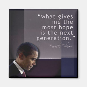 Obama Quote Magnet