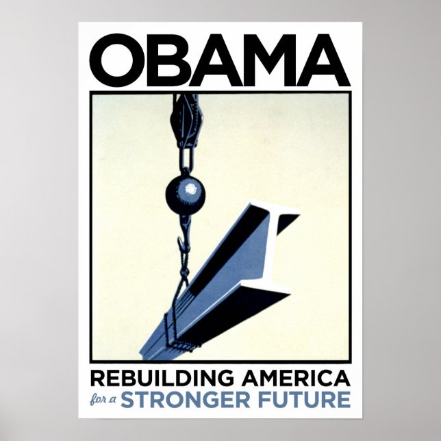 Obama: Rebuilding America Poster (Front)