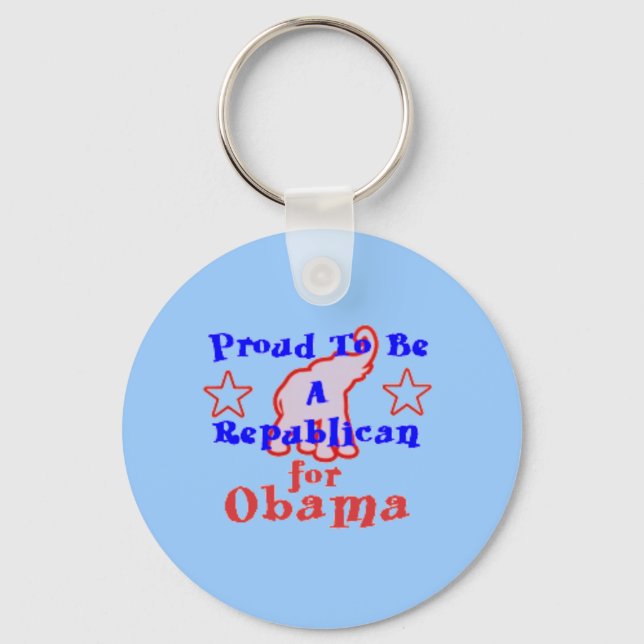 Obama Republican Keychain (Front)