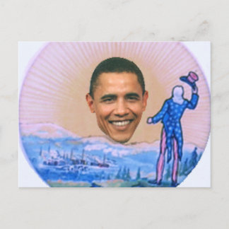 Obama Retro 1904 Postcard