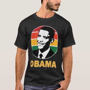 Obama Retro President Barack Obama Hope Change Vin T-Shirt