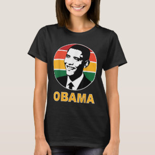 Obama Retro President Barack Obama Hope Change Vin T-Shirt