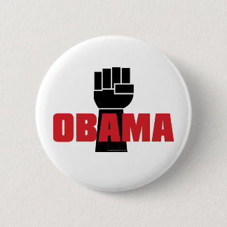 Obama Right On! 2 Inch Round Button