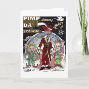 Obama Santa Holiday Card