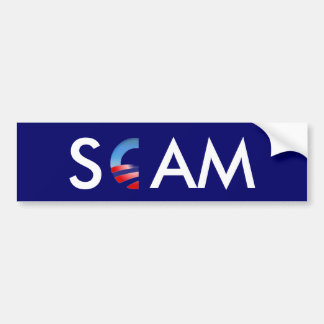Obama SCAM Bumper Sticker