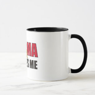 Obama scares me mug