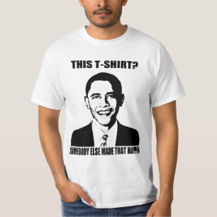 Obama Shirt Mysteriously Happens