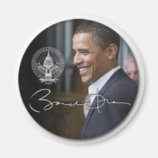 Obama signature Fridge magnet - Customized