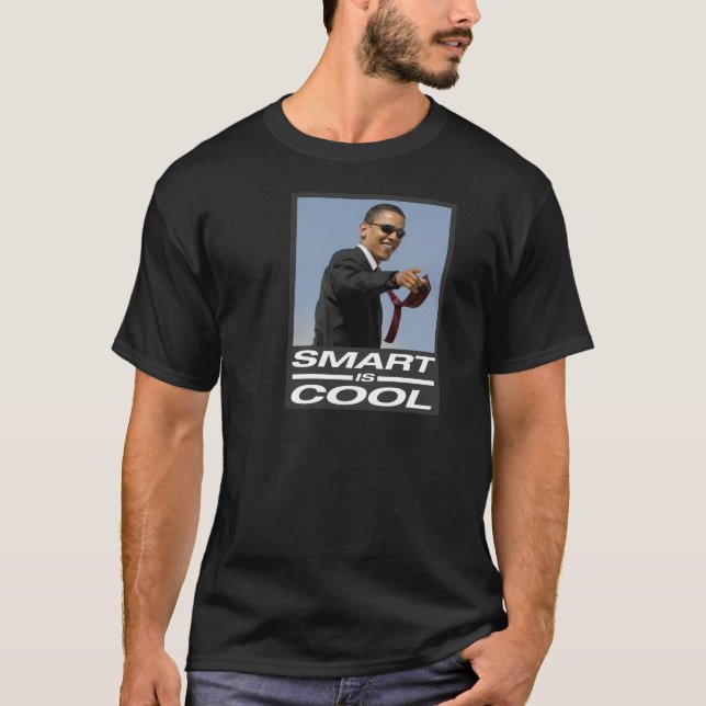 Obama smart is cool T-Shirt (Front)