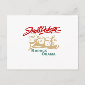 Obama South Dakota Postcard
